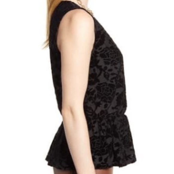 Halogen Black Textured Tank Top - Picture 3 of 8